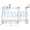 RADYATÖR HYUNDAI İ10 2009-2013 1.0 i 1.1 i  12V MANUEL 349 x 444